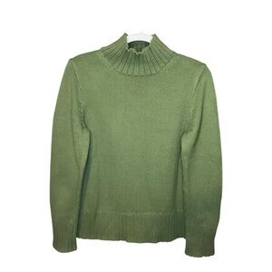 J. Crew Cotton Turtleneck Sweater S
